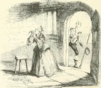 An illustration from George Cruikshank's Table-book (1845)