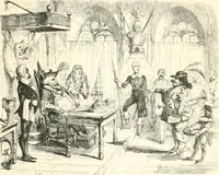 An illustration from George Cruikshank's Table-book (1845)
