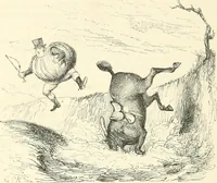 An illustration from George Cruikshank's Table-book (1845)