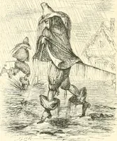 An illustration from George Cruikshank's Table-book (1845)
