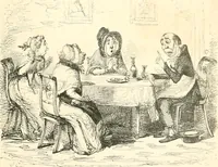 An illustration from George Cruikshank's Table-book (1845)