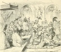 An illustration from George Cruikshank's Table-book (1845)