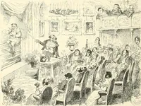 An illustration from George Cruikshank's Table-book (1845)