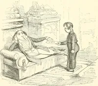 An illustration from George Cruikshank's Table-book (1845)