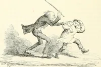 An illustration from George Cruikshank's Table-book (1845)