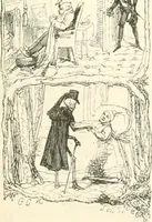 An illustration from George Cruikshank's Table-book (1845)