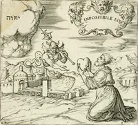 Picture 33 of 106 from Georgiae Montaneae, nobilis Gallae, Emblematvm Christianorvm centvria : cum eorundem Latina interpretatione = Cent emblemes chrestiens (1584), leaf 134