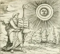 Picture 40 of 106 from Georgiae Montaneae, nobilis Gallae, Emblematvm Christianorvm centvria : cum eorundem Latina interpretatione = Cent emblemes chrestiens (1584), leaf 162