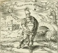 An illustration from Georgiae Montaneae, nobilis Gallae, Emblematvm Christianorvm centvria : cum eorundem Latina interpretatione = Cent emblemes chrestiens (1584)