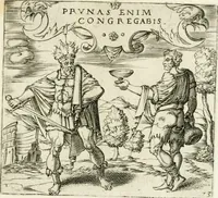 Picture 78 of 106 from Georgiae Montaneae, nobilis Gallae, Emblematvm Christianorvm centvria : cum eorundem Latina interpretatione = Cent emblemes chrestiens (1584), leaf 310
