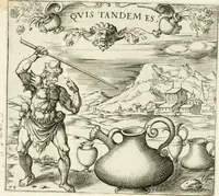 Picture 79 of 106 from Georgiae Montaneae, nobilis Gallae, Emblematvm Christianorvm centvria : cum eorundem Latina interpretatione = Cent emblemes chrestiens (1584), leaf 314