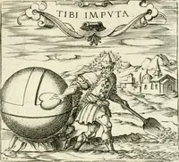 An illustration from Georgiae Montaneae, nobilis Gallae, Emblematvm Christianorvm centvria : cum eorundem Latina interpretatione = Cent emblemes chrestiens (1584)