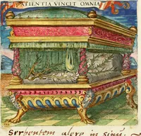 Picture 106 of 106 from Georgiae Montaneae, nobilis Gallae, Emblematvm Christianorvm centvria : cum eorundem Latina interpretatione = Cent emblemes chrestiens (1584), leaf 418
