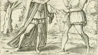 An illustration from Georgiae Montaneae, nobilis Gallae, Emblematvm Christianorvm centvria : cum eorundem Latina interpretatione = Cent emblemes chrestiens (1584)