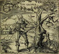 Picture 60 of 97 from Georgiae Montaneae, nobilis Gallae, Emblematum christianorum centuria : cum eorundem latina interpretatione = Cent emblemes chrestiens (1584), leaf 132