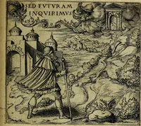 An illustration from Georgiae Montaneae, nobilis Gallae, Emblematum christianorum centuria : cum eorundem latina interpretatione = Cent emblemes chrestiens (1584)