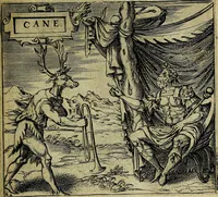 Picture 22 of 97 from Georgiae Montaneae, nobilis Gallae, Emblematum christianorum centuria : cum eorundem latina interpretatione = Cent emblemes chrestiens (1584), leaf 56