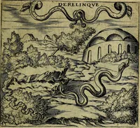 An illustration from Georgiae Montaneae, nobilis Gallae, Emblematum christianorum centuria : cum eorundem latina interpretatione = Cent emblemes chrestiens (1584)