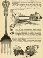 Picture 147 of 163 from Georgian : a pattern of spoons, forks and all other pieces of table flat ware is partly shown in this book, in which is also given an account of the chief events of the War of the Revolution and the acts of oppression which preceded and provoked it ; to which are added sundry pictures of places and things identified with this momentous conflict ... (1899), leaf 102