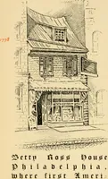 An illustration from Georgian : a pattern of spoons, forks and all other pieces of table flat ware is partly shown in this book, in which is also given an account of the chief events of the War of the Revolution and the acts of oppression which preceded and provoked it ; to which are added sundry pictures of places and things identified with this momentous conflict ... (1899)