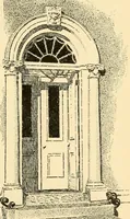 An illustration from Georgian : a pattern of spoons, forks and all other pieces of table flat ware is partly shown in this book, in which is also given an account of the chief events of the War of the Revolution and the acts of oppression which preceded and provoked it ; to which are added sundry pictures of places and things identified with this momentous conflict ... (1899)