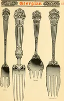 Picture 76 of 163 from Georgian : a pattern of spoons, forks and all other pieces of table flat ware is partly shown in this book, in which is also given an account of the chief events of the War of the Revolution and the acts of oppression which preceded and provoked it ; to which are added sundry pictures of places and things identified with this momentous conflict ... (1899), leaf 61
