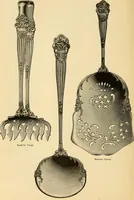 Picture 79 of 163 from Georgian : a pattern of spoons, forks and all other pieces of table flat ware is partly shown in this book, in which is also given an account of the chief events of the War of the Revolution and the acts of oppression which preceded and provoked it ; to which are added sundry pictures of places and things identified with this momentous conflict ... (1899), leaf 64