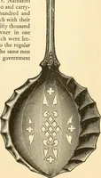 Picture 107 of 163 from Georgian : a pattern of spoons, forks and all other pieces of table flat ware is partly shown in this book, in which is also given an account of the chief events of the War of the Revolution and the acts of oppression which preceded and provoked it ; to which are added sundry pictures of places and things identified with this momentous conflict ... (1899), leaf 79