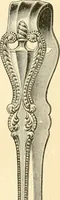 An illustration from Georgian : a pattern of spoons, forks and all other pieces of table flat ware is partly shown in this book, in which is also given an account of the chief events of the War of the Revolution and the acts of oppression which preceded and provoked it ; to which are added sundry pictures of places and things identified with this momentous conflict ... (1899)