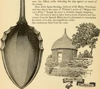 Picture 140 of 163 from Georgian : a pattern of spoons, forks and all other pieces of table flat ware is partly shown in this book, in which is also given an account of the chief events of the War of the Revolution and the acts of oppression which preceded and provoked it ; to which are added sundry pictures of places and things identified with this momentous conflict ... (1899), leaf 98