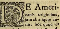 An illustration from Georgi Horni De originibus Americanis. Libri quatuor (1669)