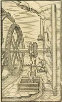 Picture 99 of 293 from Georgii Agricolae De re metallica libri XII. qvibus officia, instrumenta, machinae, ac omnia deni ad metallicam spectantia, non modo luculentissimè describuntur, sed & per effigies, suis locis insertas, adiunctis latinis, germanicis appellationibus ita ob oculos ponuntur, ut clarius tradi non possint. Eivsdem De animantibvs svbterraneis liber, ab autore recognitus: cum indicibus diuersis, quicqiuid in opere tractatum est, pulchré demonstrantibus (1556), leaf 168