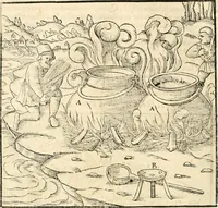 Picture 272 of 293 from Georgii Agricolae De re metallica libri XII. qvibus officia, instrumenta, machinae, ac omnia deni ad metallicam spectantia, non modo luculentissimè describuntur, sed & per effigies, suis locis insertas, adiunctis latinis, germanicis appellationibus ita ob oculos ponuntur, ut clarius tradi non possint. Eivsdem De animantibvs svbterraneis liber, ab autore recognitus: cum indicibus diuersis, quicqiuid in opere tractatum est, pulchré demonstrantibus (1556), leaf 469