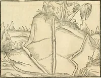 Picture 24 of 293 from Georgii Agricolae De re metallica libri XII. qvibus officia, instrumenta, machinae, ac omnia deni ad metallicam spectantia, non modo luculentissimè describuntur, sed & per effigies, suis locis insertas, adiunctis latinis, germanicis appellationibus ita ob oculos ponuntur, ut clarius tradi non possint. Eivsdem De animantibvs svbterraneis liber, ab autore recognitus: cum indicibus diuersis, quicqiuid in opere tractatum est, pulchré demonstrantibus (1556), leaf 56