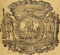 An illustration from Gerardi Joannis Vossi De historicis latinis libri III (1651)