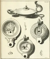 An illustration from Germana quaedam antiquitatis eruditae monumenta : quibus Romanorum veterum ritus varii tam sacri quam profani, tum Graecorum atque Aegyptiorum nonnulli illustrantur (1745)