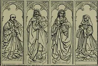 Picture 10 of 47 from German, Flemish and Dutch schools of painting : based on the handbook of Kugler, re-modelled by the late Prof. Dr. Waagen and thoroughly revised and in part re-written (1904), leaf 95