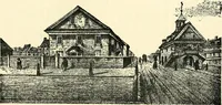 An illustration from The German sectarians of Pennsylvania : a critical and legendary history of the Ephrata Cloister and the Dunkers (1899)