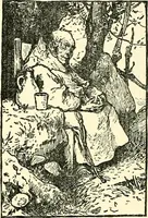 An illustration from The German sectarians of Pennsylvania : a critical and legendary history of the Ephrata Cloister and the Dunkers (1899)