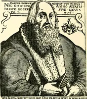 An illustration from The German sectarians of Pennsylvania : a critical and legendary history of the Ephrata Cloister and the Dunkers (1899)
