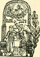An illustration from The German sectarians of Pennsylvania : a critical and legendary history of the Ephrata Cloister and the Dunkers (1899)