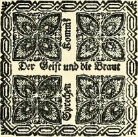 An illustration from The German sectarians of Pennsylvania : a critical and legendary history of the Ephrata Cloister and the Dunkers (1899)