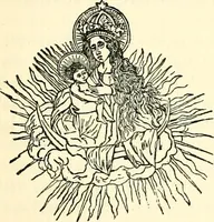 An illustration from The German sectarians of Pennsylvania : a critical and legendary history of the Ephrata Cloister and the Dunkers (1899)
