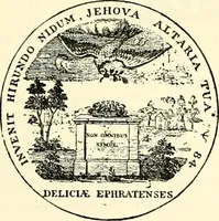 An illustration from The German sectarians of Pennsylvania : a critical and legendary history of the Ephrata Cloister and the Dunkers (1899)