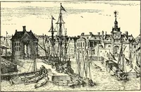 An illustration from The German sectarians of Pennsylvania : a critical and legendary history of the Ephrata Cloister and the Dunkers (1899)
