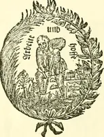 An illustration from The German sectarians of Pennsylvania : a critical and legendary history of the Ephrata Cloister and the Dunkers (1899)