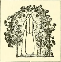 An illustration from The German sectarians of Pennsylvania : a critical and legendary history of the Ephrata Cloister and the Dunkers (1899)