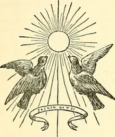 An illustration from The German sectarians of Pennsylvania : a critical and legendary history of the Ephrata Cloister and the Dunkers (1899)