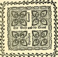 An illustration from The German sectarians of Pennsylvania : a critical and legendary history of the Ephrata Cloister and the Dunkers (1899)