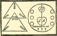 An illustration from The German sectarians of Pennsylvania : a critical and legendary history of the Ephrata Cloister and the Dunkers (1899)